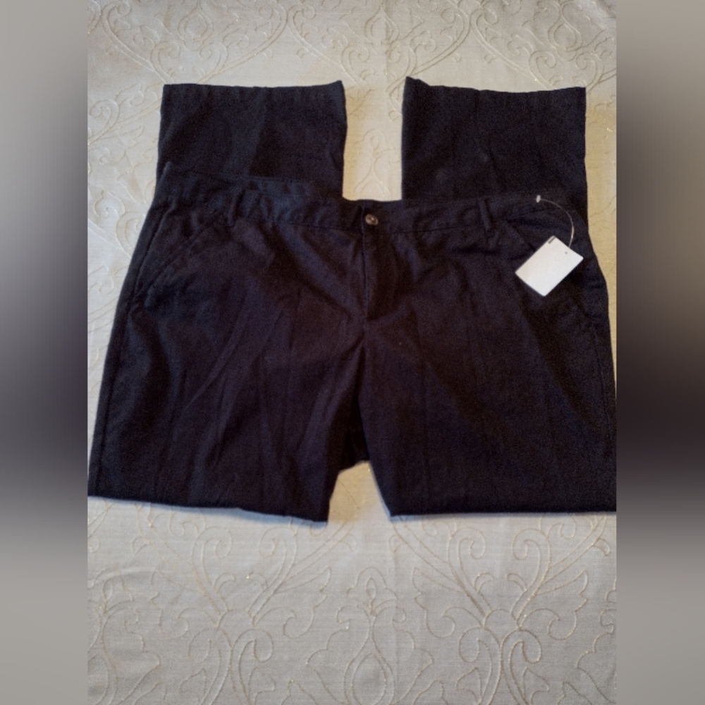 Old Navy Women's Pants Black Boot-Cut Stretch SZ 20 NWT